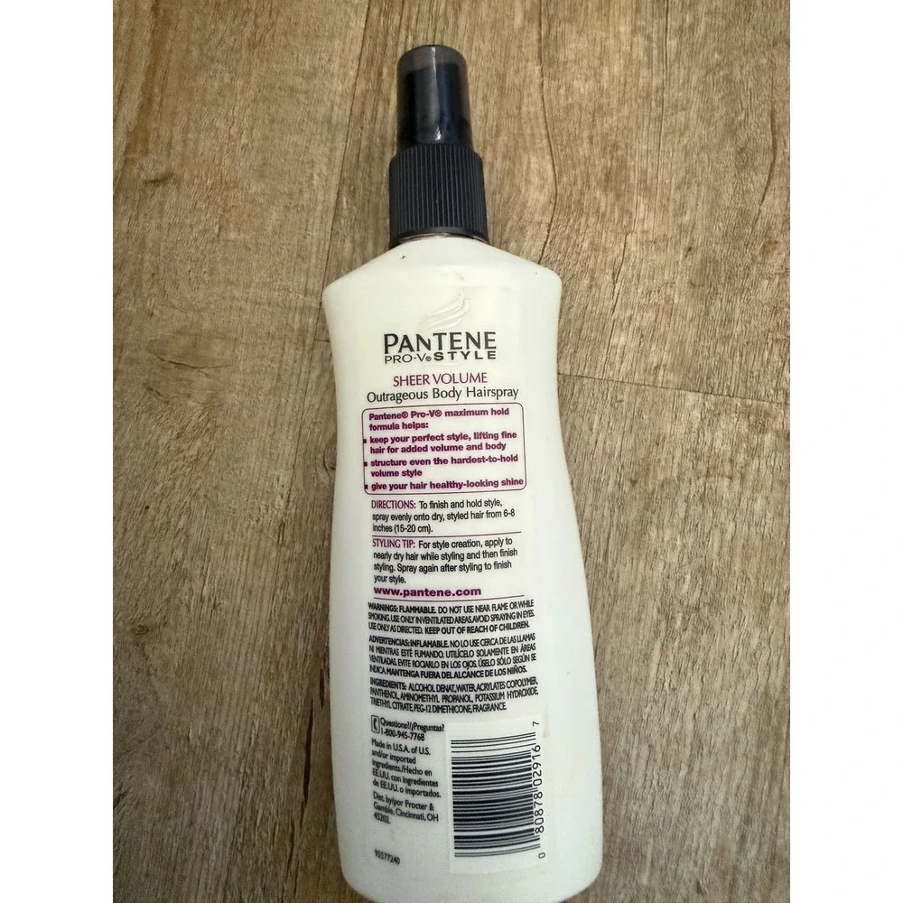 pantene pro v pantene style